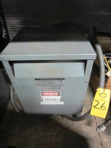 nsformer, 480 H.V., 15 KVA, 18 AMPS, 208/120 L.V., 36 Amps
