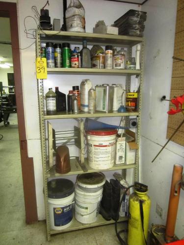 w/contents, Contents of Room & Walls: Hose, Saws, Pipe Bender, Hoist Parts, Sprockets, Clamp, etc.