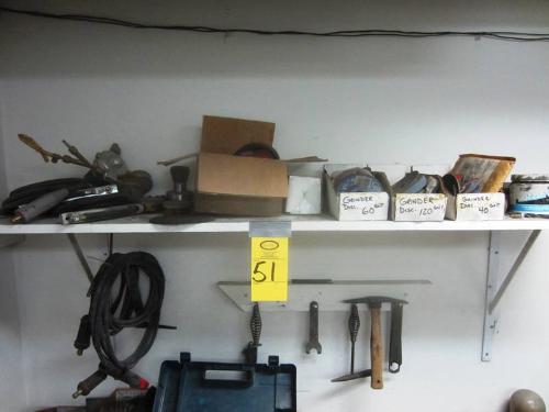 ents of Table & Shelf Gauge, Chairs, Hammers, etc. (not included tagged items)