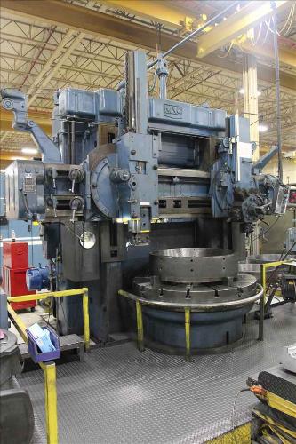 ; 62\" Table/Chuck, Approx. 72\" Swing, 9\" Table Thickness, Equipped with Anilam Wizard DRO, Baldor
