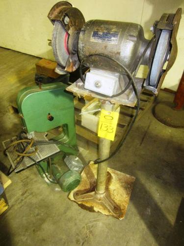 & (1) Cummins Mack 6" Pedestal Grinder ****Located in Yorkville, Illinois-Free Loading