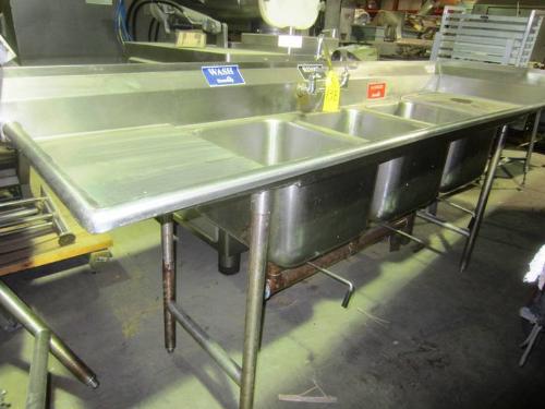 ls, 2 sideboards, 6" backsplash, 27" W X 90" L ****Located in Yorkville, Illinois-Free Loading