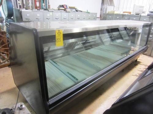 L w/single front glass, 6 sliding rear doors, complete w/lights & Copeland compressor Mdl. ERA1-