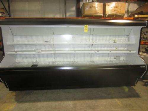 chandiser, (1) 15" W lighted shelf & (1) 18" W Lighted shelf, mirrored ****Located in Yorkville,