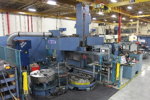 ICAL TURNING CENTER, s/n: 4167-1 (1999); 53" Maximum Swing, 49" Table Diameter, .001° B-Axis