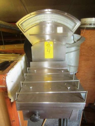 15 in. W X 18 in. L s.s. top, 35 LB capacity   *****Located at 1725 Smokehouse Trail,