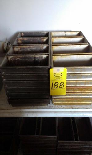 /2" D, (17) 2 up, 5" W X 10" L X 3" D & (18) 3 up, 5" W X 10" L X 3" D   *****Located at Dickson