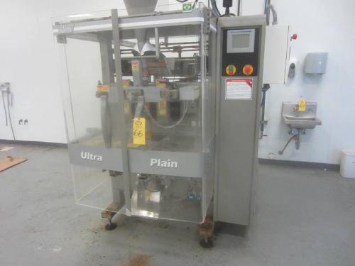 & Seal, Ser. #20080881, Mfg. 2008, set up w/10" forming tube, adjustable jaws, Allen Bradley Panel
