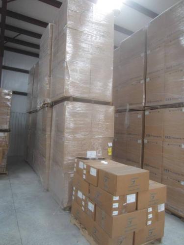 Encore Clear Plastic Bottles w/white .035 P.E. foam lid