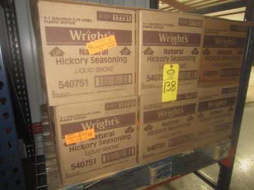 Liquid Smoke, (4) 1 gallon bottles/case