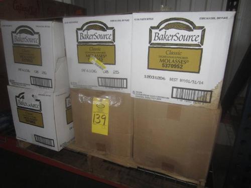 Molasses, (4) 1 gallon bottles/case