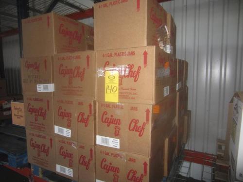 gallon plastic jars/case