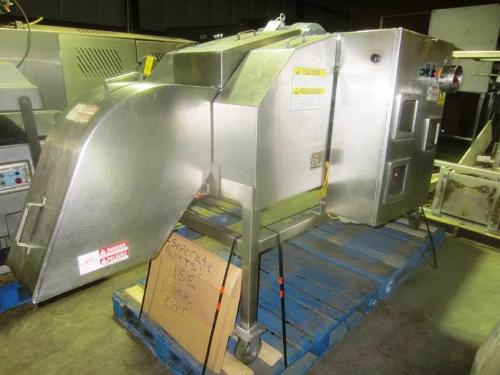 fed, 9"W X 32" L feed belt, complete w/lots of spare parts, 460 volts, 3 phase