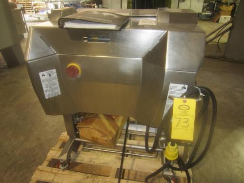 s.s., w/air stripper, Ser. #7747 mfg. 2005, 460 volts, 3 phase, manual & blades