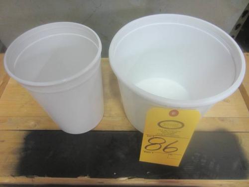 Berry part #ST811166 white, 11, 8 in Diam. X 7 in D, approx. (1,320) part #TS51386CP white, 11,