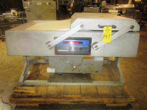 aging Machine, mfg. 8/2005, gas flush capable, 8" deep draw, 27in L X 32 1/2in W seal bars