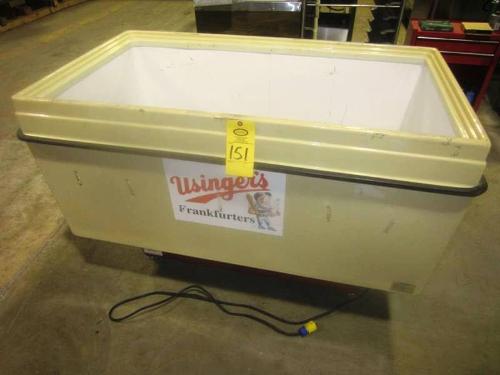Refrigerated Molded Display Case, 49" L X 25" W X 18" D, dual temperature controls, 110 volt