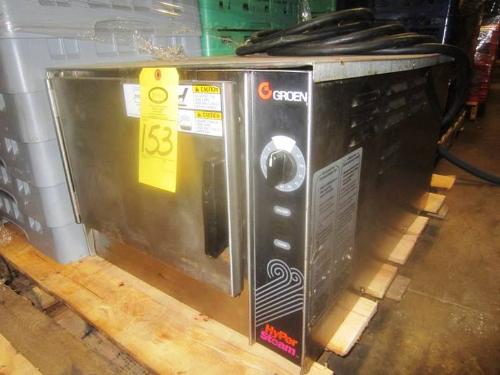 Convection Steamer Cabinet, Ser. #3E26865M5, 21 5/8" W X 30 1/8" D X 16" T