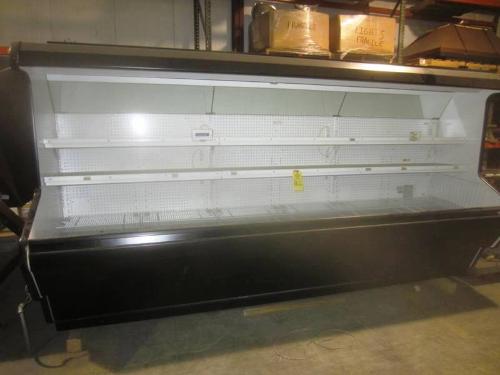 ndizers, (6) lighted shelves, (3) 12" W mirrors over shelves, 120/2080volts single phase, Ser. #