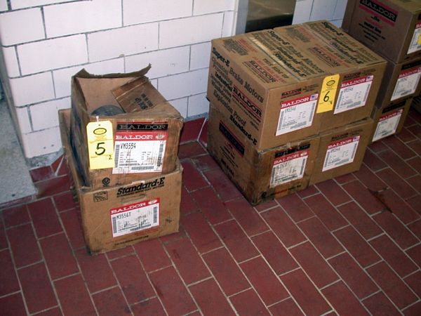 725 rpm, & (1) Mdl. M3556t, 1 h.p., 1140 rpm motors