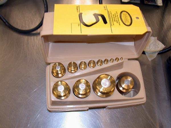 50, 100, 200, 500 gram (12 piece set)