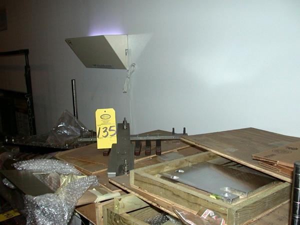 6'' L X 6 up 3/8'' thick, plate square .196 thick, 3 3/4'' W X 9 3/8'' L