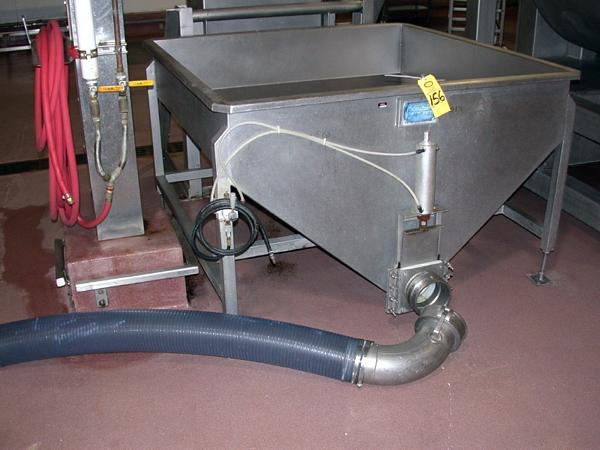 m Load Hopper, Ser. #16049-A, 5' W X 5' L X 3' D