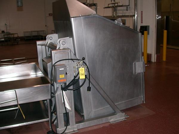 ilt in hydraulic power pack, 56'' dump height, s.s.