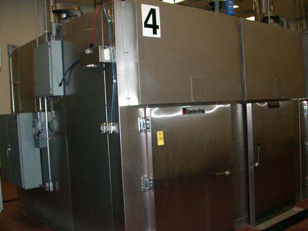 ow through, double door, 3 trucks on each side, Micro-Pak Series 1000MP Controller w/Partlow MRC7000