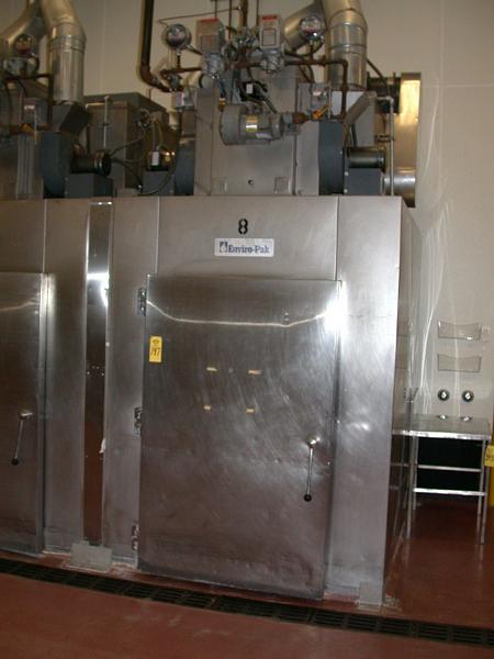 single door, w/Micro-Pak Series MP1000 Microprocessor, (2) Honeywell Chart Recorders, 76'' W X 136''