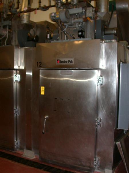 single door, w/Manual 3 Stage Controller w/Honeywell Chart Recorder, overall size 153'' W X 160''