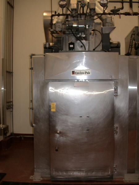 single door, w/Manual 3 Stage Controller w/Honeywell Chart Recorder, overall size 153'' W X 160''