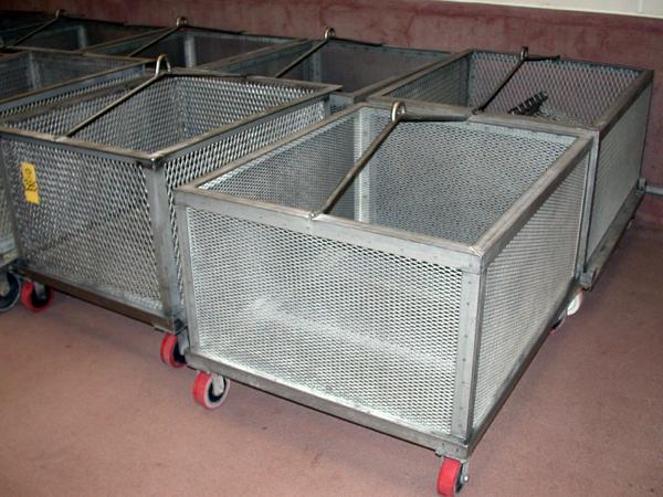 9'' L X 29'' D on wheels