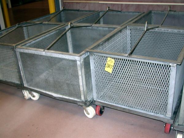 9'' L X 29'' D on wheels