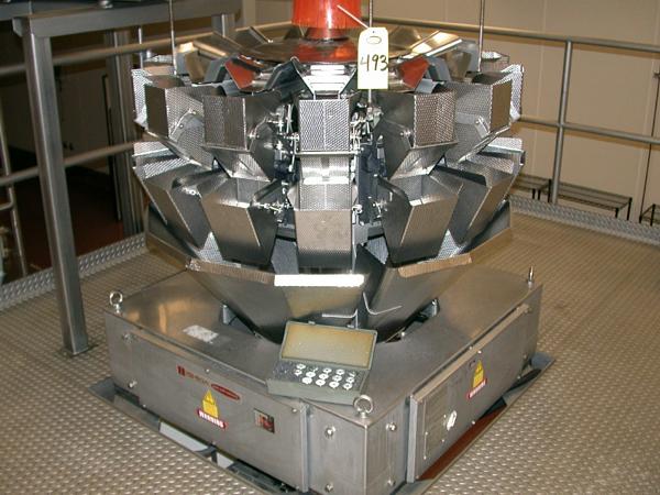 tem, Ser. #12077, 14 buckets, top buckets 8'' L X 5'' W X 10 1/2'' D, bottom buckets are 7 1/2'' L X