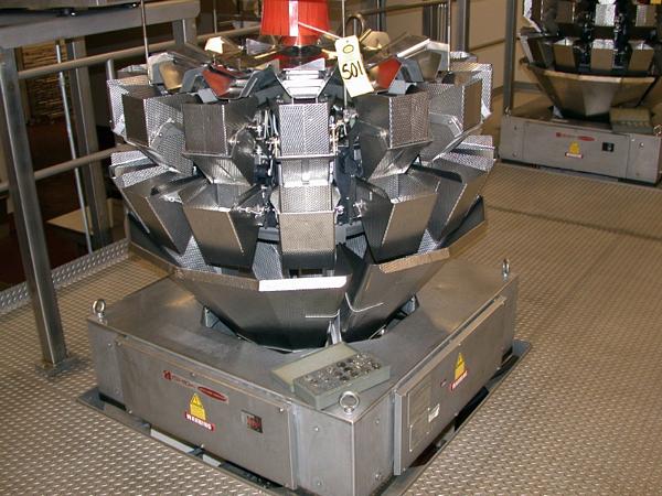 tem, Ser. #11267 or 22642, 14 buckets, top buckets 8'' L X 5'' W X 10 1/2'' D, bottom buckets are