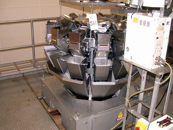 stem, Ser. #25672, 14 buckets, top buckets 8'' L X 5'' W X 10 1/2'' D, bottom buckets are 7 1/2''