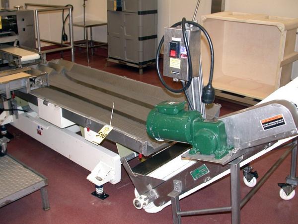 484, 90'' L X 36'' W, painted frame, s.s. contact parts