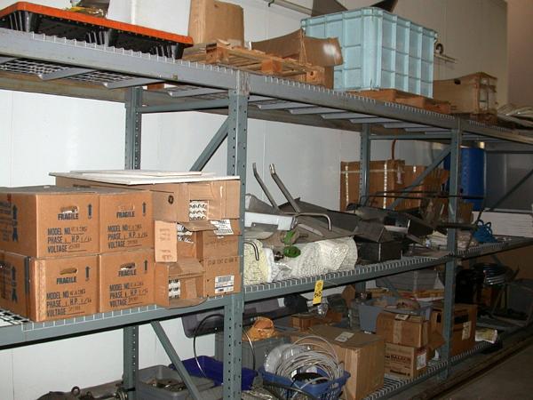 lower, Intralox Belts, Motors, (4) New 1 h.p. Fan Motors, Hose, Lights