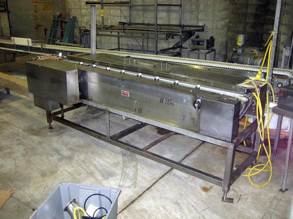 tramatic Infeed Conveyor, 10' long