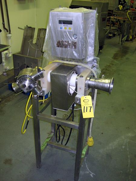 , 3" pipe, automatic reject