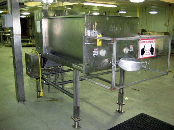 l s.s. tub, dual frontend discharge, Ser. #RS-65641, tub size, 5' L X 41" W X 31" deep