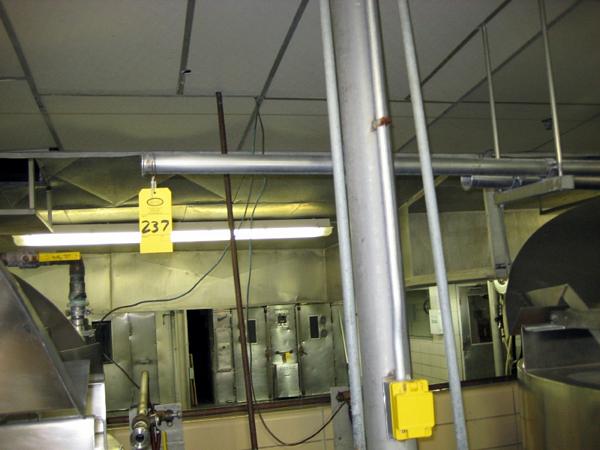 e Mounted above Kettles