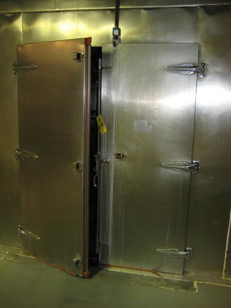 am fired, inside dim. 110" X 7' X 80", all s.s. construction