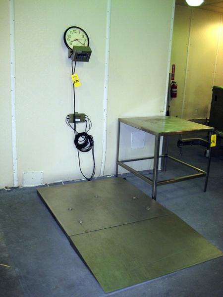 4' X 4' top w/ ramp