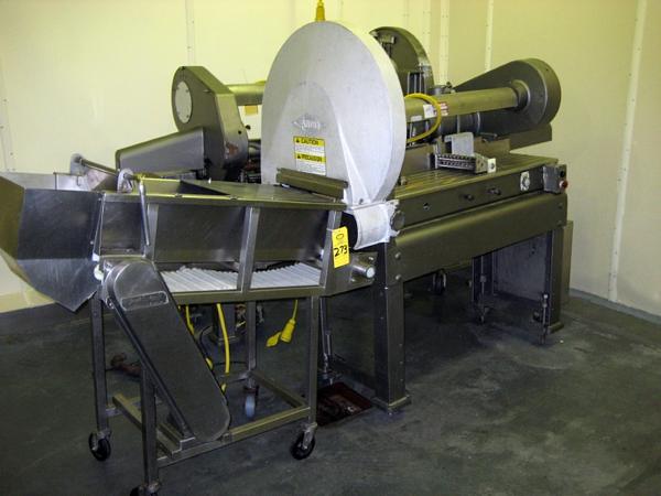 pper & take-away intralox conveyor