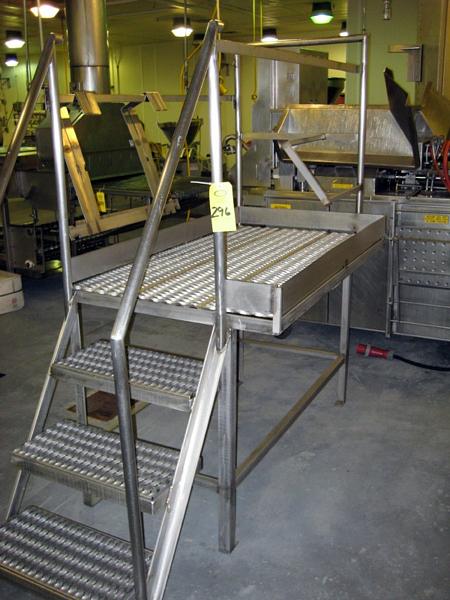 ep, s.s. handrail, 36" X 20" top