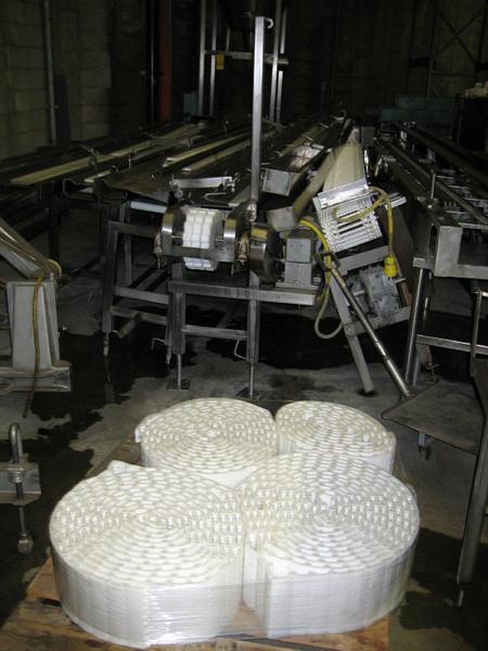 , complete w/pallet of intralox belt