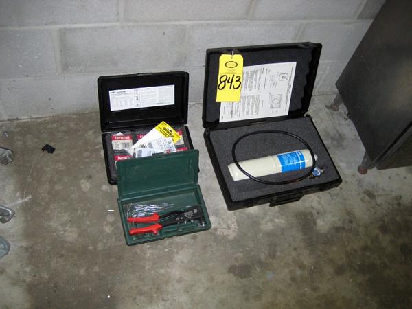 Set, (1) Marsen Rivet Tool, (1) MSA Calibration Check Gas