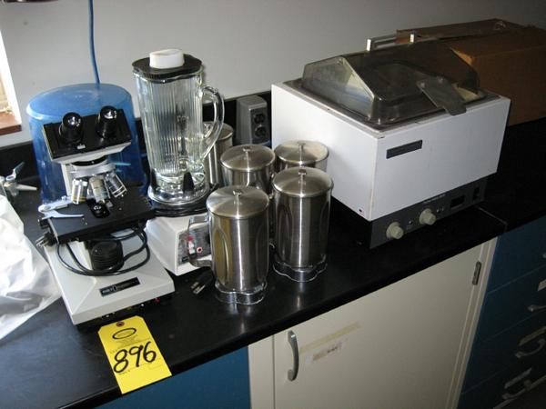 Commercial Blender, (6) Containers, (1) Fisher Scientific- Fisher Water Bath